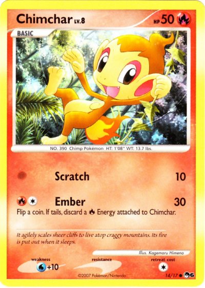 Chimchar Lv.8