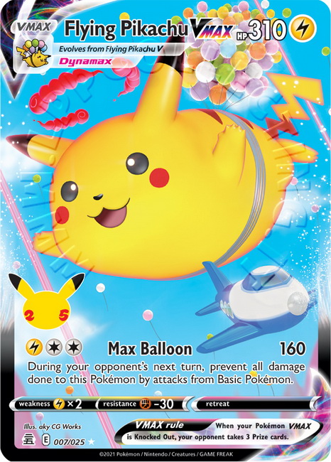 Flying Pikachu VMAX