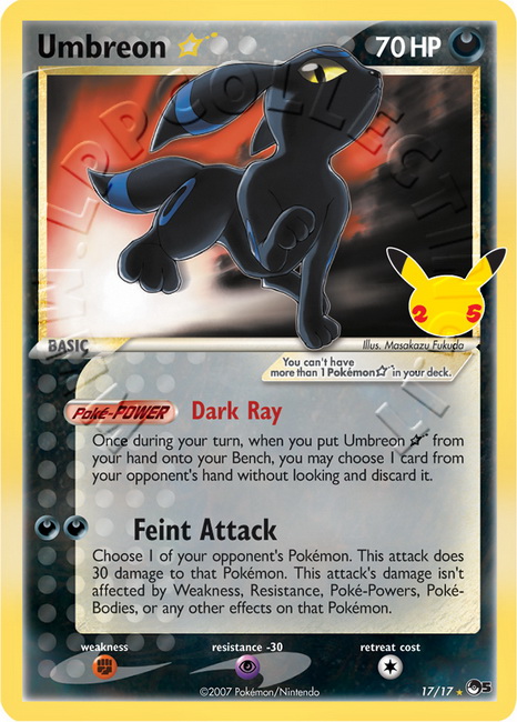 Umbreon Goldstar