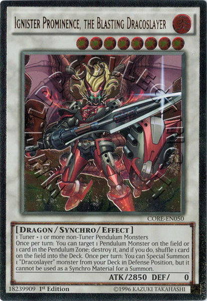 Ignister Prominence, the Blasting Dracoslayer