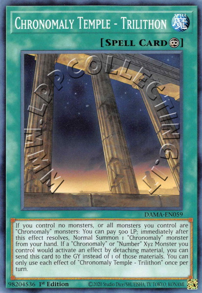 Chronomaly Temple - Trilithon 