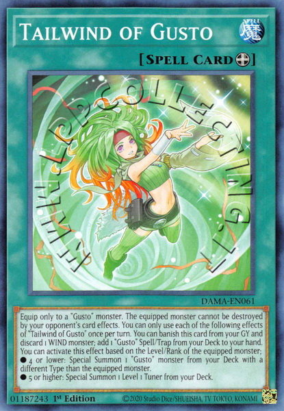 Tailwind of Gusto 