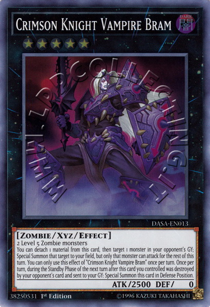 Crimson Knight Vampire Bram