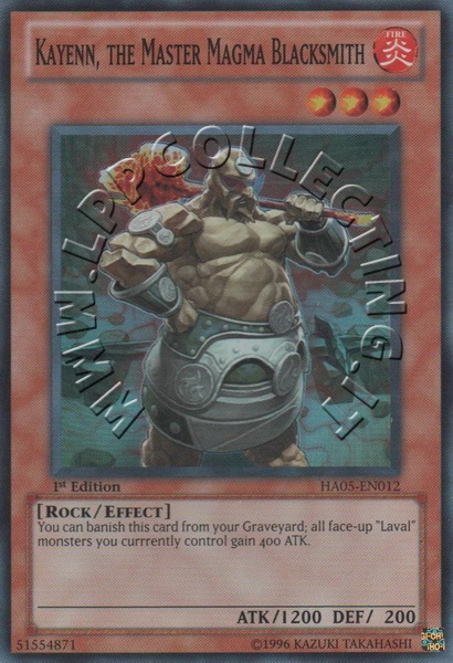 Kayenn, the Master Magma Blacksmith