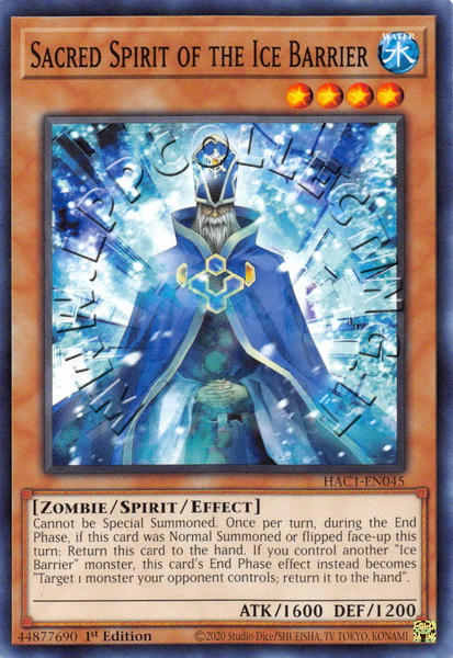Sacred Spirit of the Ice Barrier