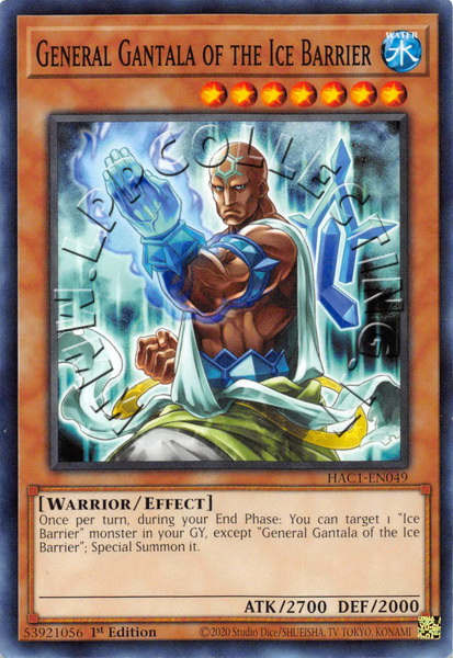 General Gantala of the Ice Barrier