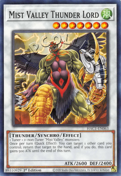 Mist Valley Thunder Lord