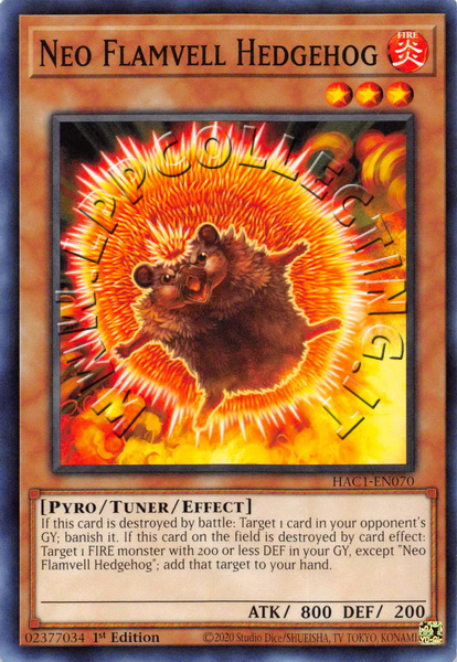 Neo Flamvell Hedgehog