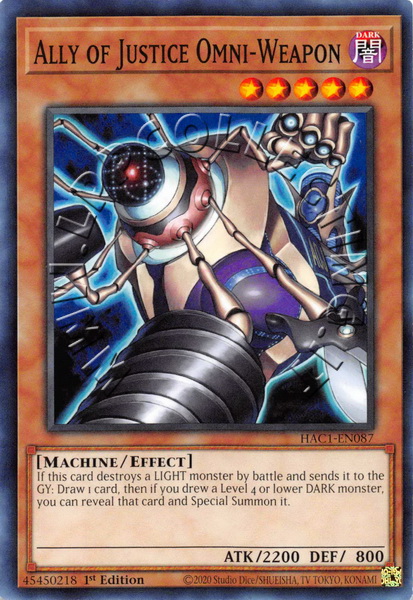 Ally of Justice Omni-Weapon
