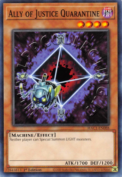 Ally of Justice Quarantine