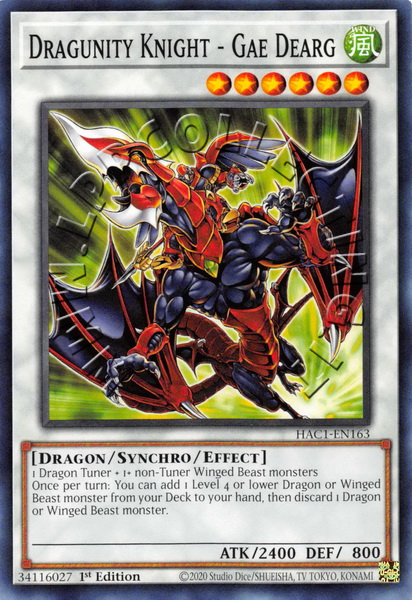 Dragunity Knight - Gae Dearg
