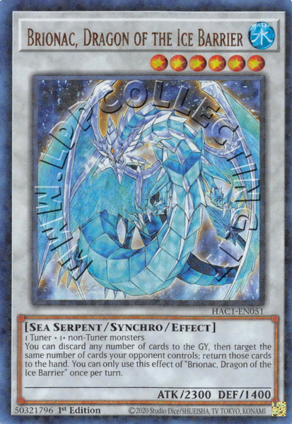 Brionac, Dragon of the Ice Barrier