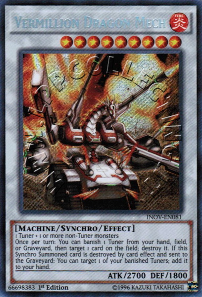 Vermillion Dragon Mech