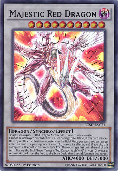 Majestic Red Dragon