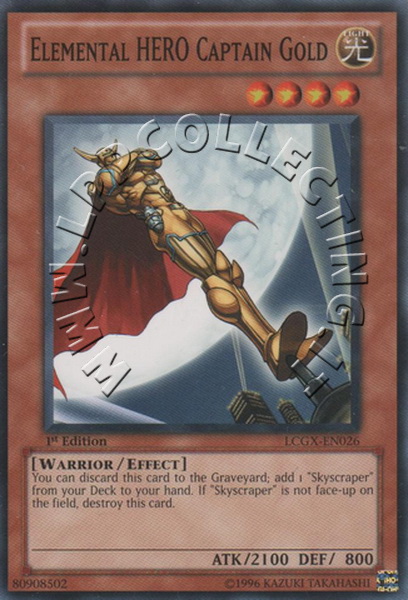 Elemental HERO Captain Gold