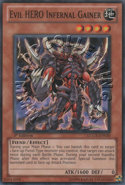 Evil HERO Infernal Gainer
