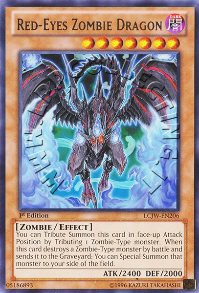 Red-Eyes Zombie Dragon