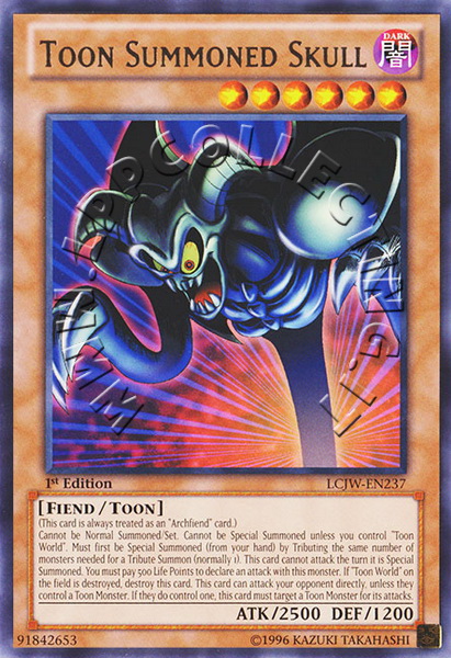 Toon Summoned Skull
