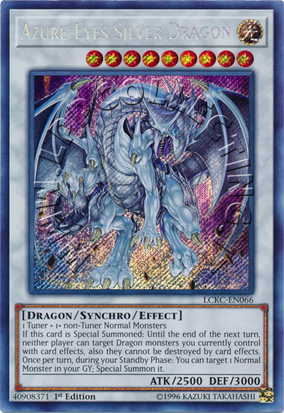 Azure-Eyes Silver Dragon