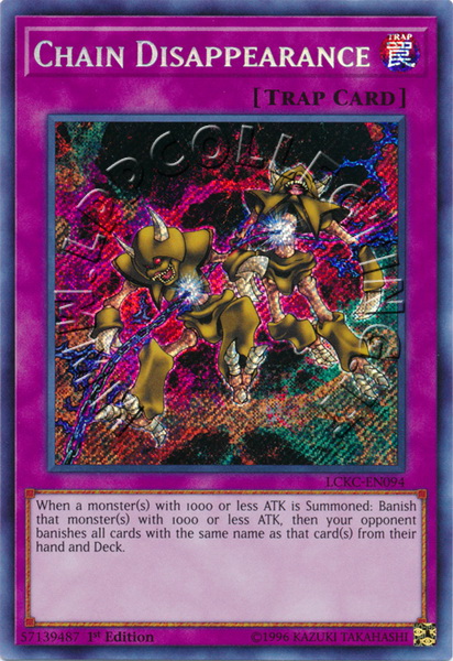 Chain Disappearance
