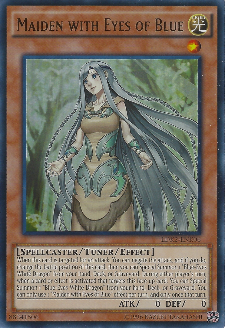 Maiden with Eyes of Blue
