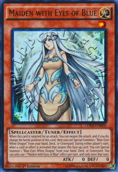Maiden with Eyes of Blue