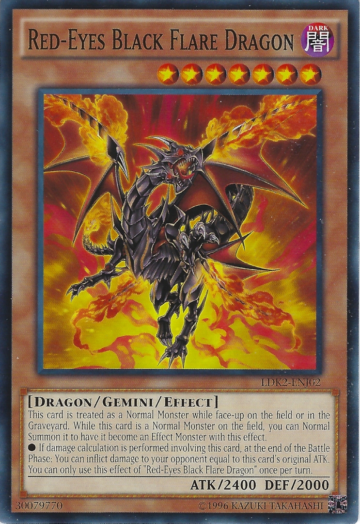 Red-Eyes Black Flare Dragon