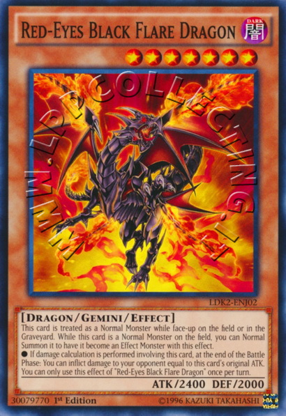 Red-Eyes Black Flare Dragon