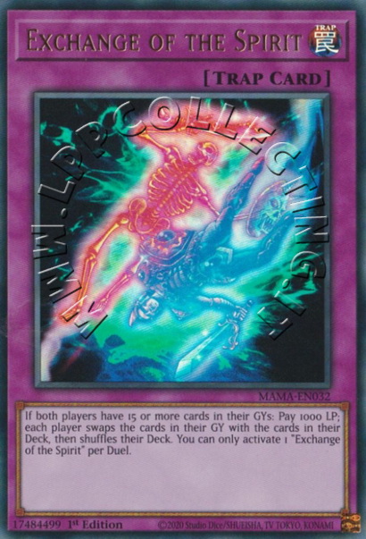 Exchange of the Spirit