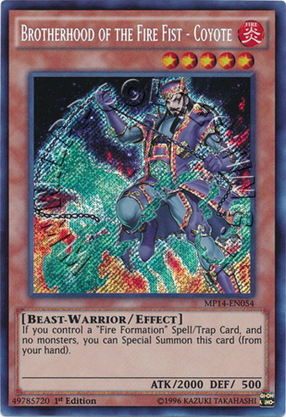 Brotherhood of the Fire Fist - Coyote