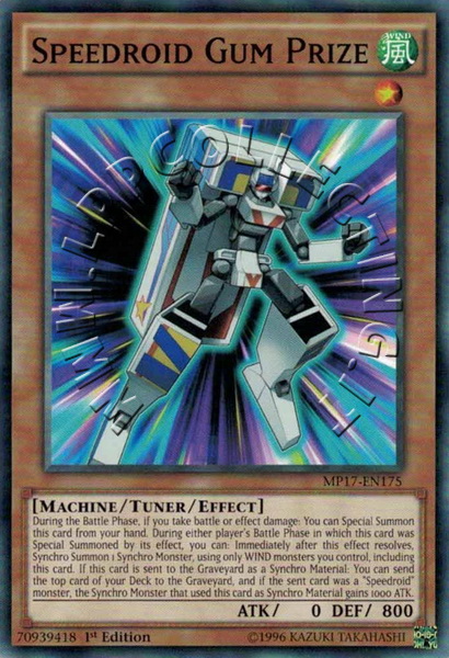 Speedroid Gum Prize