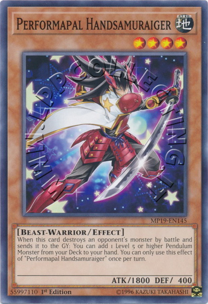 Performapal Handsamuraiger