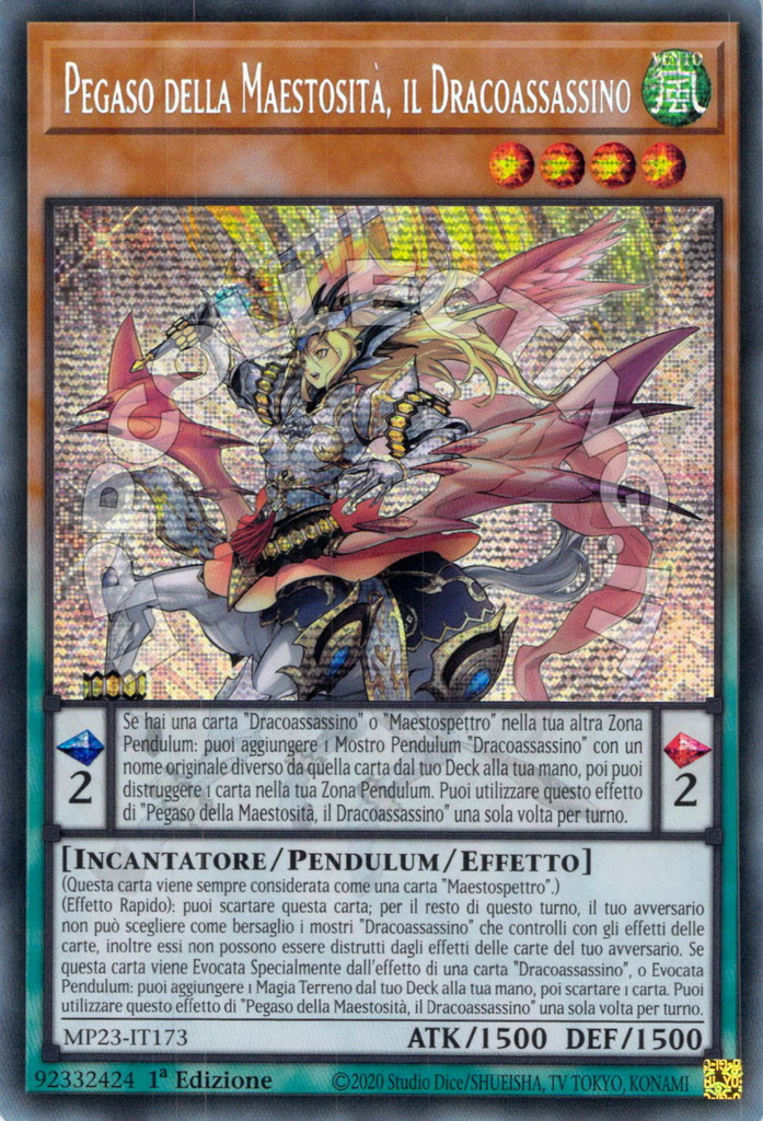 Majesty Pegasus, the Dracoslayer