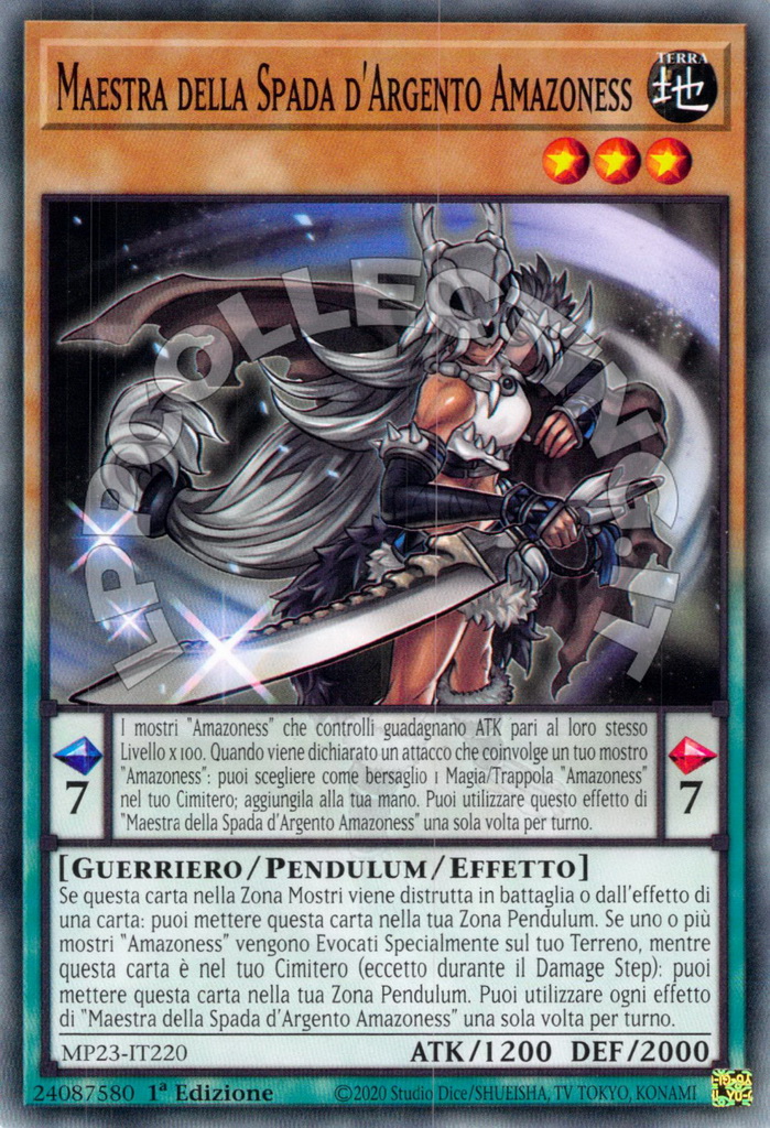 Amazoness Silver Sword Master
