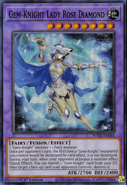 Gem-Knight Lady Rose Diamond
