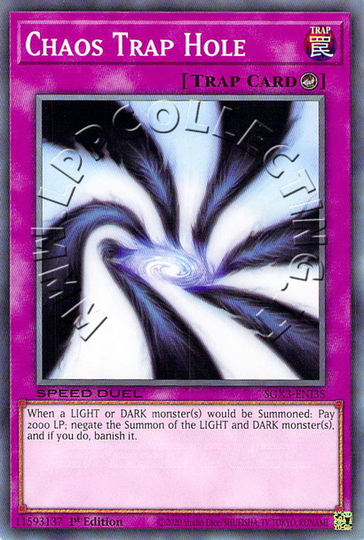 Chaos Trap Hole