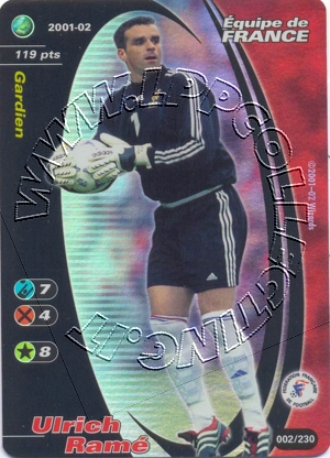 Equipe de France 2001/02 - Ulrich Ramé