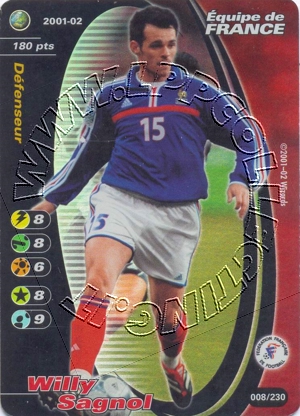 Equipe de France 2001/02 - Will Sagnol