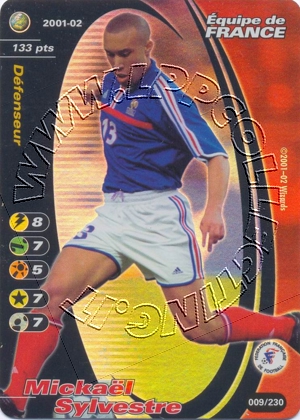 Equipe de France 2001/02 - Michaël Sylvestre