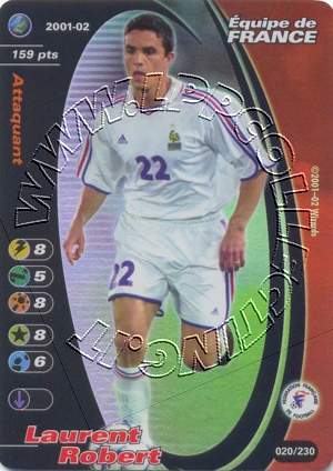 Equipe de France 2001/02 - Laurent Robert