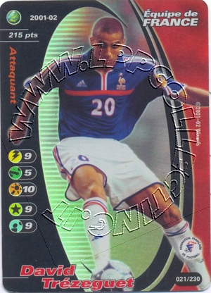 Equipe de France 2001/02 - David Trezeguet