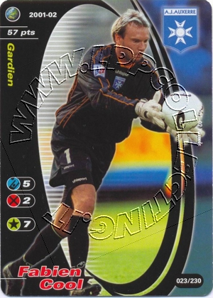Auxerre 2001/02 - Fabien Cool