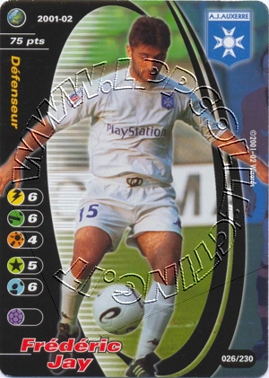 Auxerre 2001/02 - Frédéric Jay