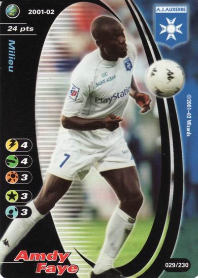 Auxerre 2001/02 - Faye