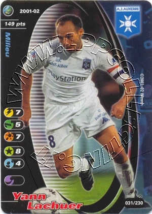 Auxerre 2001/02 - Yann Lachuer