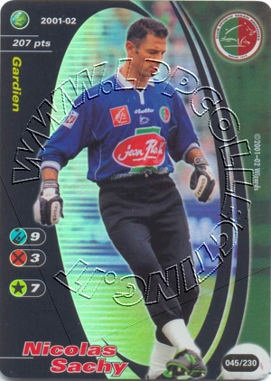 Sedan 2001/02 - Nicolas Sachy