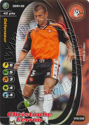 Fclorient 2001/02 - Christophe Ferron