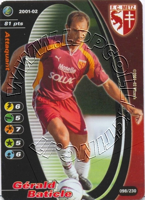 Metz 2001/02 - Gérald Baticle
