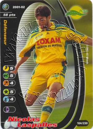Fcna 2001/02 - Nicolas Lapalles
