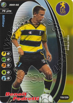 Fcsoschaux 2001/02 - Benoit Pedretti